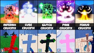 ALL CRUCIFIX USING in PVP Nextbot Crucifix Testing [upl. by Assehc]