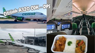 Review Economy class Citilink A320  Jakarta  Bali QG 684 [upl. by Ennovy280]