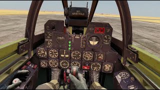 Вылет на F84B26 Thunderjet в VR шлеме в War Thunder СБ режим [upl. by Dirfliw921]