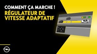 Régulateur de vitesse adaptatif  Comment ça marche [upl. by Rolph175]