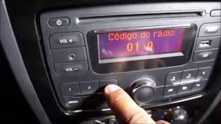 Enter Dacia Radio Code In Your Dacia Locked Device [upl. by Bomke]