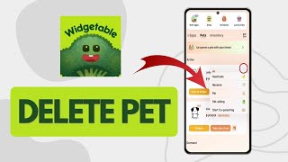 How To Delete Pet In Widgetable Quick Guide [upl. by Cyrillus]