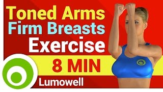 Toned Arms and Firm Breasts Exercise [upl. by Whale]