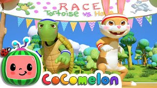 The Tortoise and the Hare  CoComelon Nursery Rhymes amp Kids Songs [upl. by Nomled903]