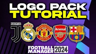 FM24 Get REAL Club Logos [upl. by Karla415]