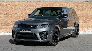 2018 Range Rover Sport 50 SVR  Corris Grey  Walkaround Interior amp Loud Revs [upl. by Johann764]