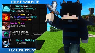 Using YOUR Favourite Bedwars Texture Packs [upl. by Jessey]