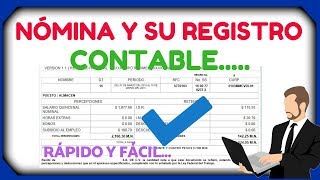 ⭐QUÉ ES LA NÓMINA Y SU REGISTRO CONTABLE 👉👉PASO A PASO 😎✅ [upl. by Nadean]