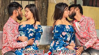 सर्दी Chocolate 🍫 Day Special  Real Kissing Prank  Ashish Panday [upl. by Aubyn]