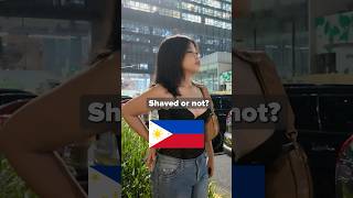 filipinas prefer shaved interview dating intimacy [upl. by Yenroc]