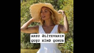 Arzu Əliyevanın quşu kimə qonub ⁉️ [upl. by Olivie]