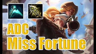 Miss Fortune ADC  League of Legends  Full Ranked Gameplay  No Commentary [upl. by Ahsilyt]