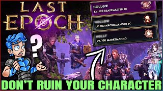 Ultimate Last Epoch Starter Guide  24 Tips amp Everything IMPORTANT You Need to Know  Get OP Fast [upl. by Netti939]