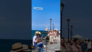 A beautiful day in Chania traveling beach travel summer aurinkomatkat [upl. by Anceline]