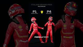 Leclerc Conquers Monza Ferraris Victory at the Italian GP 🏆🇮🇹 f1 shorts formula1 [upl. by Yrhcaz]