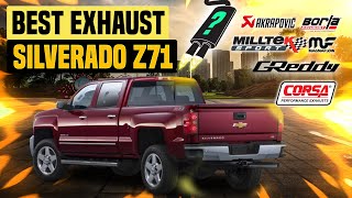 Chevrolet Silverado Z71 Exhaust Sound🔥 BorlaFlowmasterMagnaflowThrush [upl. by Mackay]