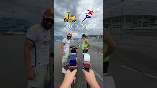 ❌⚡️ MOTORBIKE VS ATHLETE  SPEED CHALLENGE 💨 [upl. by Bred711]