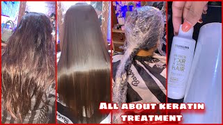 How to do keratin treatment  All about keratin treatment 2021 [upl. by Drona]