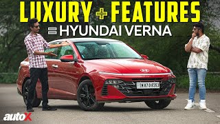 Top 10 Interior Features Of Hyundai Verna That Make It The Best  Special Feature  2024  autoX [upl. by Kcirdnek]