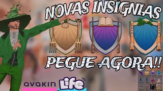 NOVAS INSÍGNIAS E TUDO SOBRE O NOVO EVENTO ACADEMIA FOXGLOVE Avakin Life [upl. by Jillie270]