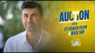 IPL Auction 2024 Preview ft Kasi Sir and Stephen Fleming [upl. by Marika]