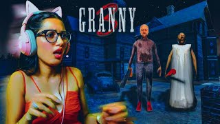 I PLAY GRANNY CHAPTER 3 ESCAPE CAR 🚗  granny 3 neetu gaming total gaming horrorgaming horror [upl. by Melburn611]