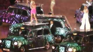 Spice Girls  WannabeSpice Up Your Life Medley  Live  London Olympics 2012 Closing Ceremony [upl. by Holub]