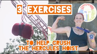 3 Exercises to help CRUSH the Hercules Hoist [upl. by Sedinoel]