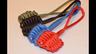 How to make a paracord Tribolite keychain  bag tag  paracord Trilobite tutorial english [upl. by Allebasi]