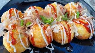 TAKOYAKI RUMAHAN ANTI GAGAL ENAK BANGET [upl. by Raquel845]