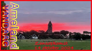 Zonsopkomst 14 oktober 2024  Hollum Ameland [upl. by Lita]