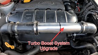 Freelander 1 TD4 Turbo Boost Pipe Upgrade [upl. by Willey]