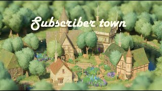 Building an AMAZING town for my subscribers ‐ Tiny Glade timelapse [upl. by Landmeier]