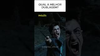 🤔Qual a MELHOR DUBLAGEM de HARRY POTTER🧙‍♂️ curiosidades dublagem filmes fy harrypotter [upl. by Notnroht]