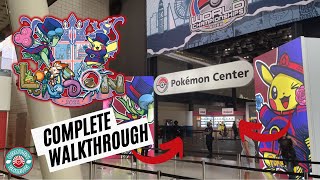 POKÉMON CENTER LONDON 2022 WORLDS COMPLETE WALK THROUGH [upl. by Ydnec]