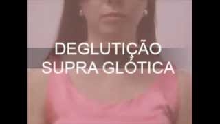 Deglutição Supraglótica FONOAUDIOLOGIA [upl. by Chiou972]