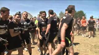 Echauffement Mud Day Bretagne 2015 [upl. by Reidar]