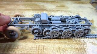 Building Dragon SdKfz7 Eight Ton HalfTrack In 135 Scale Complete [upl. by Arrait749]