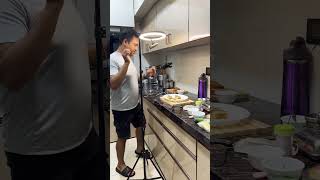 Garlic bread preparation food familyfun familylaughs minivlog viralvideo viralshorts reels [upl. by Felt28]