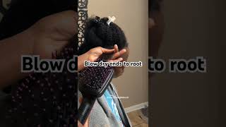 How to Blow Dry Natural Hair [upl. by Prouty]