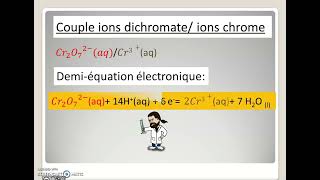 La réaction doxydoréduction dans un éthylotest [upl. by Jaynell]