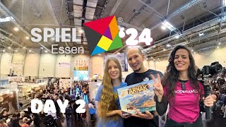 Essen Spiel 24  Day 2 VLOG [upl. by Ellehcil324]