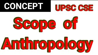 Meaning and Scope of Anthropology in new Dimension  By Mukesh Sir [upl. by Kurys]