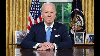 LIVE Biden gives Oval Office address amid Trump shooting [upl. by Amsirhc6]