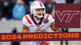 Virginia Tech Football 2024 Predictions [upl. by Hoover]