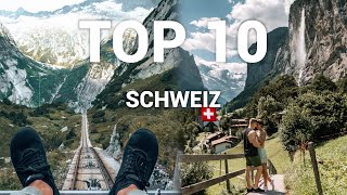 TOP 10 ORTE SCHWEIZ die man gesehen haben sollte ∙ Reisetipps amp Sehenswürdigkeiten [upl. by Leiser]