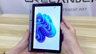 REVIEW CRELANDER P8 8 Inch Mini Laptop Touchscreen Rotating 360 Degree Intel Alder N100 12GB Best [upl. by Ettesus]