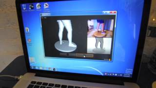 The ScanOTron 3000 3D Scanner with ReconstructMe Software [upl. by Legra]