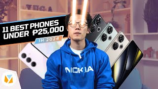 11 BEST Phones UNDER PHP 25K 1H 2024 [upl. by Yrral306]