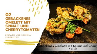 Wie ihr ein leckeres und gesundes Omelette zubereiten könnt [upl. by Asiaj]